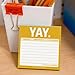 Knock Knock Sticky Note Pad, Yay (12475)
