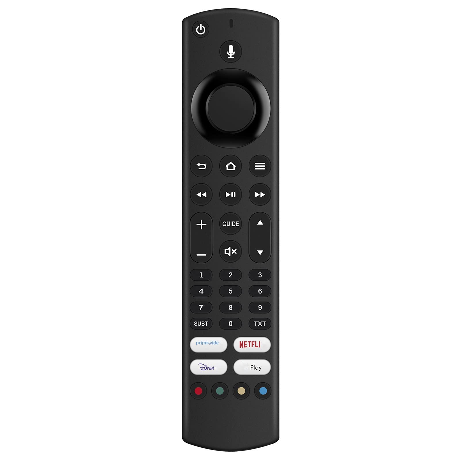 VINABTY New Remote Control Replacedment fit for Ferguson TV F4020AFR NO30107-001599-001 for TCL TV for TCL 55CF630K 139cm (55 inch) QLED TV Remote Controller