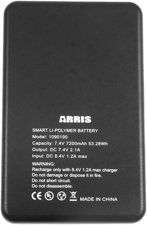 ARRIS 7.4V 7500Mah Lipo Battery for ARRIS Heated Vest Electric heating Jacket Warm Coat