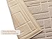 VIVAGLORY Cat Litter Mat for Catching Litter, Non-Toxic Safety for Pets Cats Litter Rug Catcher, Waterproof Pet Feeding Food Mats for Kitty Dog Small Animals, 35