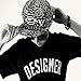 Kingfansion Unisex Vintage Baseball Flat Bill Hat Hippie Eye Hiphop Adjustable Cap