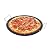 15-inch BBQ Pizza Pan, Arctic Monsoon, Non-stick Safety Coated Thick Gauge Cold Rolled Steel Material Grill Topper Pizza Stone, Black