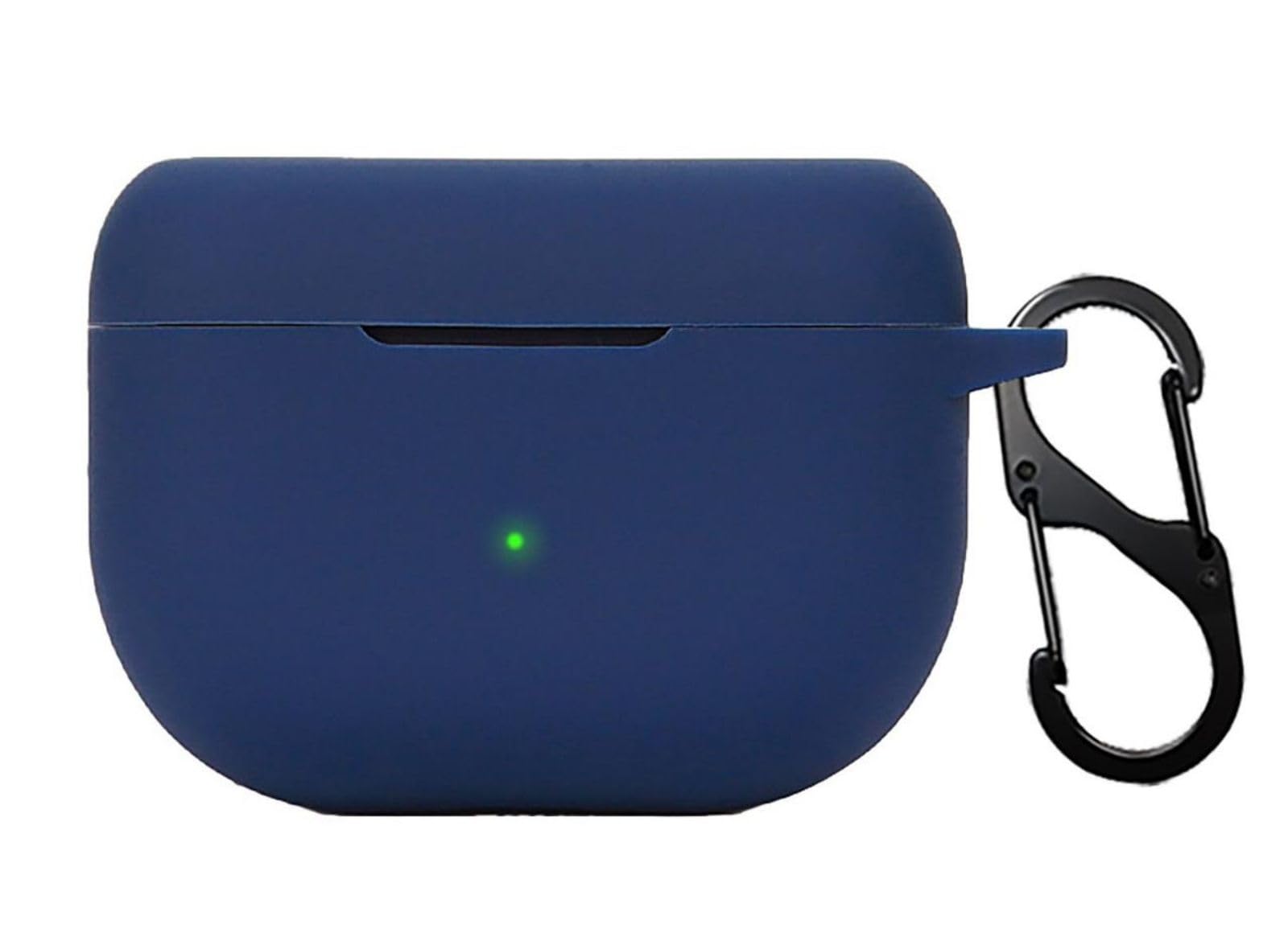 GIOPUEY Cilicone Case Compatible with Jabra Elite 8 Active/8 Active Gen 2/Elite 10/10 Gen 2, Ultra-thin soft Cover, Slim-Fit,Anti-Fall,Not Easy to Dirty - Navy blue