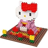 LOZ Diamond Blocks Nanoblock Hello Kitty in Kimono Educational Toy 190pcs