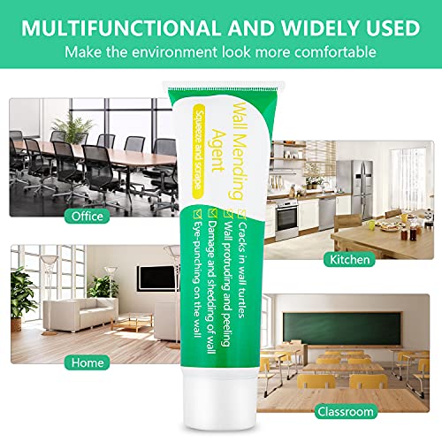 Safe Mend Wall Repair, 4 Pack Drywall Repair Kit with Scraper, Wall