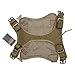 Excellent Elite Spanker Tactical Service Dog Vest Harness Training Molle Dog Vest with Detachable Patches Pouches (Brown-L)