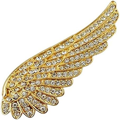 Bird Golden Diamond Wing Pin Saree Pins Blazer Costume Brooches