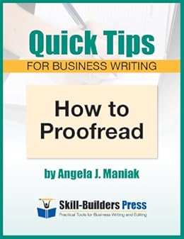 How To Proofread Quick Tips For Business Writing Book 3