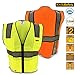 KwikSafety (Charlotte, NC Official Class 2 ANSI Hi Vis Safety Vest Yellow L/XL
