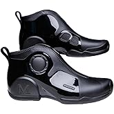 Hhhchpm Men's Solid Color Slip On Waterproof Rain Boots, Comfy Non Slip Durable Water Shoes For Men's Rainy Day Outdoor Activities