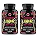 Angry Supplements Apple Cider Vinegar + Beet Root Capsules, All-Natural Detox Pills, Nitric Oxide + Energy Booster, Vital Reds Super Food Healthy Weight Loss Blend, Muscle Recovery (2-Bottles)