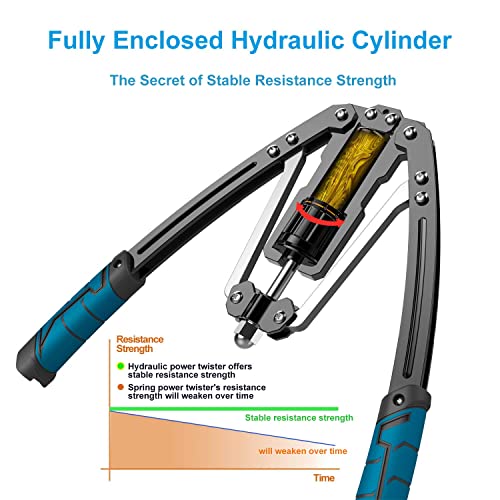 Hydraulic Power Twister Adjustable ArmExerciser Home Chest Expander