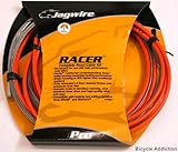 Jagwire Road Pro Complete Shift and Brake Cable Kit Orange, One Size
