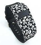 Band Cover for Fitbit Charge/Fitbit Charge HR Slim Designer Sleeve - Band Cover (Flower-01)