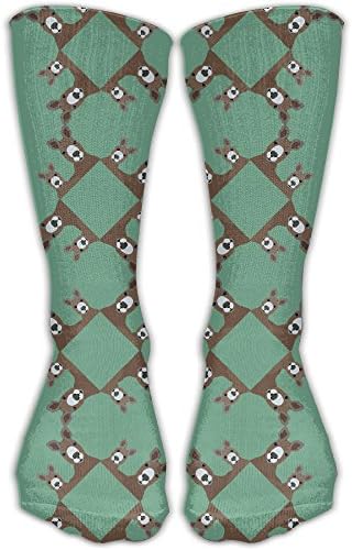 ETcRe Unisex Australian Kangaroo Pattern Fashion Crew Sock Athletic Ankle Dress Sock One Size