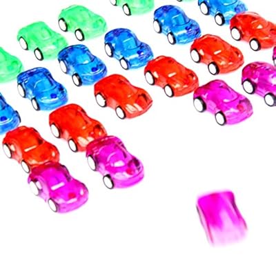 Dazzling Toys 2" Pull Back & Let Go Racer Cars - Pack of 12 Cars - Assorted Car Colors- Great Christmas Gift Idea