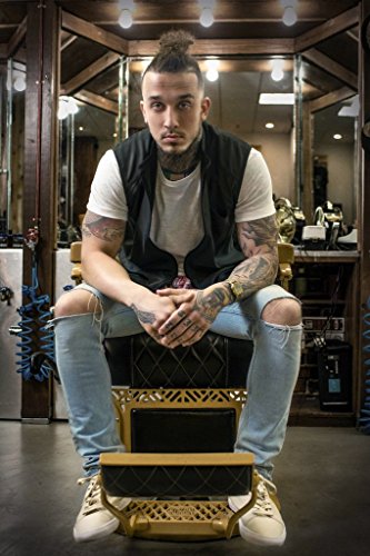 Barber Strong The Barber Vest, Black, 3X