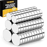 TRYMAG Refrigerator Small Magnets 60Pcs, 3