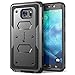Galaxy Note 5 Case, i-Blason Armorbox Dual Layer Hybrid Full-body Protective Case For Samsung Galaxy Note 5 with Front Cover and Built-in Screen Protector / Impact Resistant Bumpers (Black)
