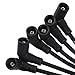 AutoPart T ST-6165 Ignition Spark Plug Wire Set, 7mm, 6-Pack, for Audi A4/A4 Quattro/A6/A6 Quattro, VW Passat V6 2.8L