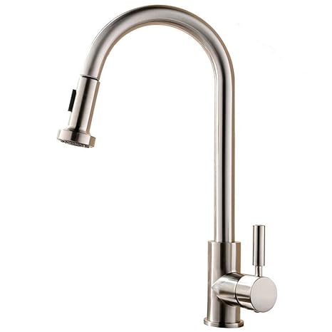 Kitchen Faucets Home Improvement Commercial Brushed Nickel Kitchen