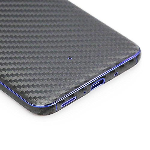 ArmorSuit MilitaryShield - HTC U11 Screen Protector + Black Carbon Fiber Skin Wrap Protector - Lifetime replacement