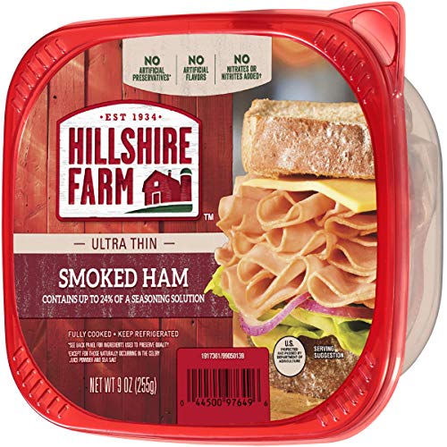 Hillshire Farm Ultra Thin Sliced Lunchmeat, Smoked Ham, 9 oz.