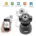 iZtouch IZSP-012 White 1280x720P HD H.264 Wireless/Wired IP Camera with Two-Way Audio Night Vision Pan/Tilt Control QR Code Scan Phone remote monitoring supported
