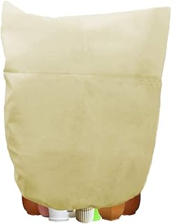 LINCOCLE Winterschutz für Kübelpflanzen,Winterschutz für Pflanzen, Frostschutz Pflanzen, 240 x 200cm Winter Pflanzenschutzsack Pflanzenabdeckung Frostschutz Schutzhaube mit Zugband Wiederverwendbar