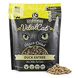 Vital Essentials Vital Cat Freeze-Dried Duck Mini Nibs Grain Free Limited Ingredient Cat Entrée, 12 Ounce Bag