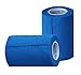 Prairie Horse Supply Vet Wrap Rap Tape Self Adherent Cohesive Bandage, Adhering Stick Self Grip Roll 2, 3 or 4 Inches Wide x 15 Feet Assorted Colors, Paws, Patterns, Single or 2 Pack