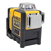 DEWALT DW089LG 12V MAX 3 X 360 Line Laser, Green