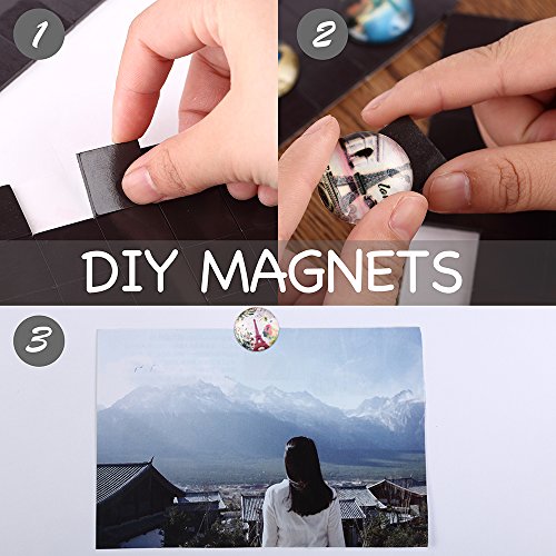 3 Flexible+Magnet+Squares+Adhesive+House