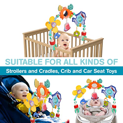 TINITIGIES Travel Arch Toys for Infant & Toddlers Ideal for Infants & Toddlers