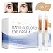 St. Mege Rapid Reduction Eye Cream for Rapidly Reducing Bagginess, Puffiness, Dark Circles and Wrinkles in 120 Seconds 2Pcs