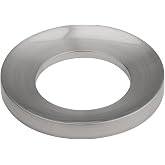 Midanya Bathroom Vessel Sink Base Mounting Ring,Brushed Nickel | Metal,with Gasket,for Glass Vessel Sink