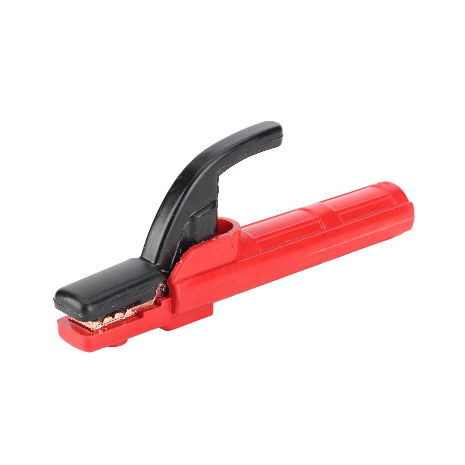 7.9in Welding Rod Holder 300A Welding Stick Electrode Holder Copper Insulated Welding Clamp with Insulated Handle for Welding Repair