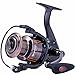 Sougayilang Spinning Fishing Reel - Ultra Smooth 13+1 Shielded Bearings, Light Weight Powerful Anti-Corrosion Alloy Construction Body，Non-Slip EVA Knob for Saltwater Freshwater Bass Fishing