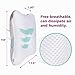 Newborn Baby Head Shaping Pillow - Washable, Neck Support for Infant Preventing Flat Head Syndrome - 2 Baby Bibs and Parenting Ebook Included