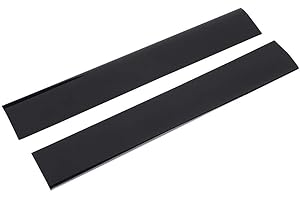Bewinner Replacement Faceplate Cover for PS3 Slim, Replacement Left & Right Faceplate Cover Shell Case for PS3 Slim Console Left Replacement Cover, Right Replacement Cover Black