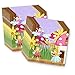 Fairy Garden Birthday Party Supplies Set Plates Napkins Cups Tableware Kit for 16