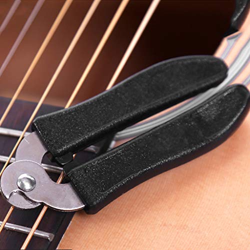 Forgun Guitar Bridge Pin Puller String Cutter Guitar Repair Tool for Most Guitars - Thumbnail 7