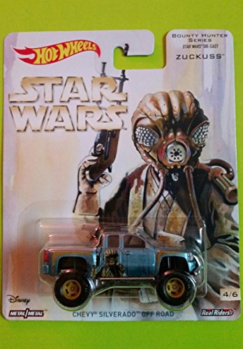 Hot Wheels Star Wars Bounty Hunter Series ZUCKUSS Chevy Silverado OFF ROAD