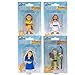 Easter Jesus Mary David Moses Bible Toys Plastic Classic Bible Figurines pack of 4