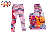 Trolls|Poppy Kids Leggings,Stretchy Tight Pants,Trousers For Girls100% Official Merchandise (114cm/44.8