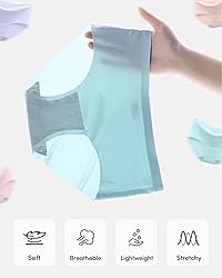 Domee Teen Girls Seamless Underwear No Show Panties