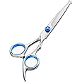 Dog Grooming Scissors,Pet Hair Scissors with Safety Round Tips, Heavy Duty Titanium Stainless Steel, Professional Dogs Cats P