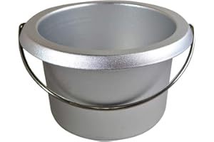 WAX NECESSITIES Waxness Empty Metal Pot for Wax 16 Ounces
