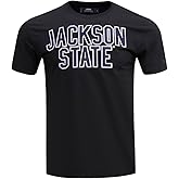 Pro Standard Mens Jackson State University Classic Chenille Short Sleeve Tee Black XL