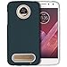 SENON Moto Z2 Play Case, Slim-fit Shockproof Anti-Scratch Anti-Fingerprint Protective Case Cover for Motorola Moto Z2 Play Dark Blue